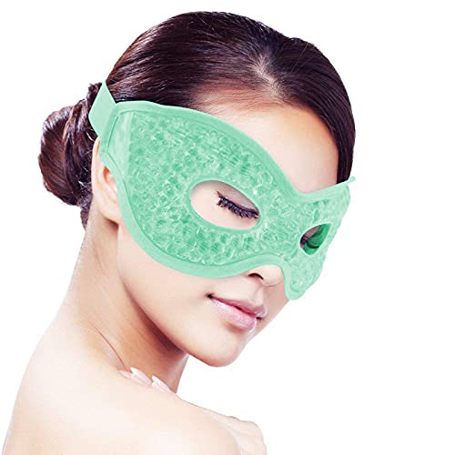 Maschera rinfrescante per occhi in gel, per occhi