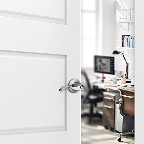 Berlin Modisch BM102 Entrance Lever Door Handle [Lock thumb #2