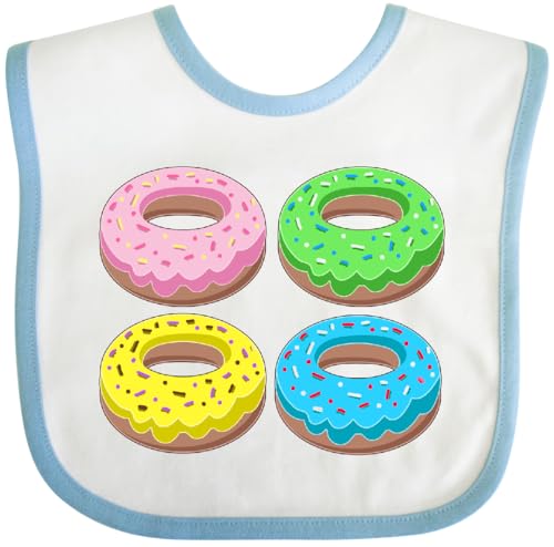 inktastic Coloful Donuts with Sprinkles Baby Bib