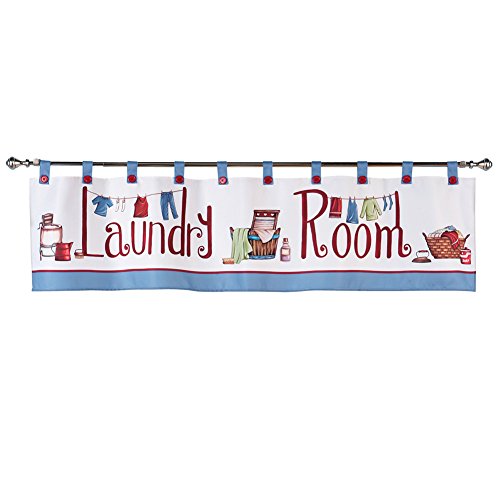 Collections Etc Laundry Room Window Valance
