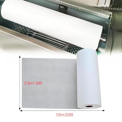 Image of Cutting Fluid Filter Paper - Industrial Filter Paper,Grinding Machine /Machine Tool /Grinding Fluid Filter Paper,1 Volume(19.6in x 328ft / 50cmX100m)