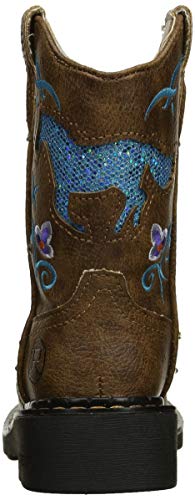 Roper Horse Flowers Western Boot (Toddler/Little Kid)3