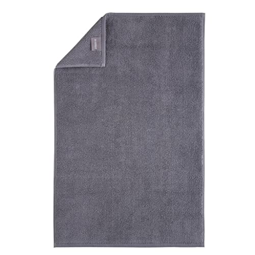 Egeria Badeppich Boston 50x80cm Farbe Stone Einfarbig Uni Badvorleger