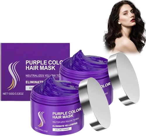 Mascarilla capilar de colágeno, acondicionador morado, mascarilla capilar de colágeno, crema reparadora hidratante, repara el cabello dañado, mejora el efecto de brillo