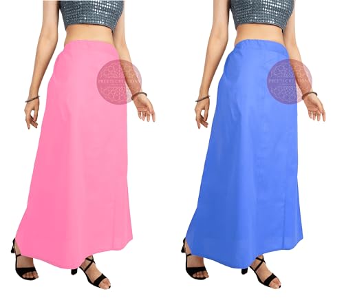 Image of Plus Size Cotton Petticoat for Women Combo (Size S to 6XL)