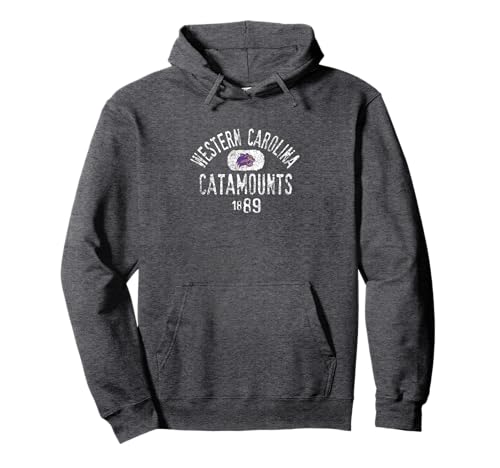 Western Carolina Catamounts 1889 Vintage Pullover Hoodie