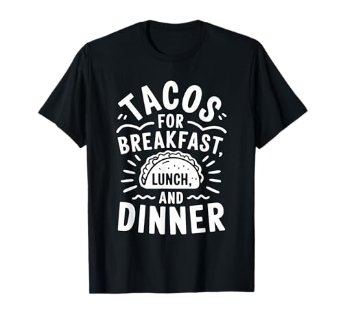 Taco Squad Taco Tuesday Design for Mexican Food Lover T-Shirt