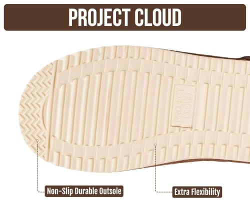 Image of Project Cloud Kids Genuine Leather Clogs with Back Strap (Little Goldstar) | Memory Foam Insole Lightweight Easy On Sandals for Boys & Girls Adjustable Fit Non Slip Outsole Comfortable Casual Everyday