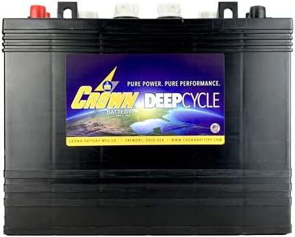 Crown Replacement Battery for Trojan T1275 150 AH Deep Cycle Battery X4