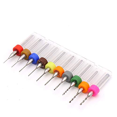 Artensky PCB Bohrer Bit Bit Karte Kleine Bohrer CNC Werkzeug Gravur Hartmetall (0,1mm-1,0mm) Cover