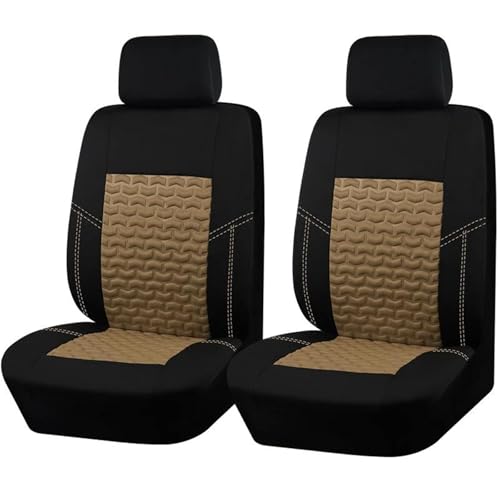 Housses de siège auto universelles 2+1 pour Citroen Relay et protection siège voiture beige