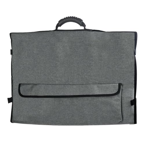 Bolsa de transporte para pantalla – Funda de viaje para monitor, funda protectora para ordenador, organizador – Bolsillo | Bolsa portátil con forro de terciopelo suave para trabajo, escuela, viajes