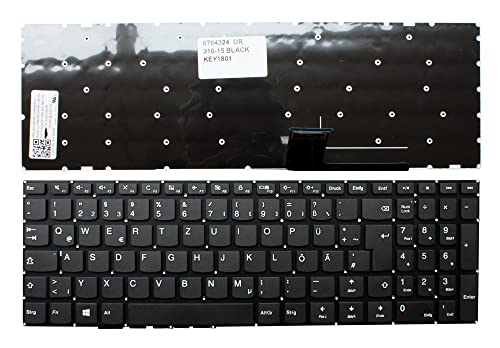 Clavier de Rreplacement pour PC Portable Lenovo IdeaPad 310-15ISK Noir
