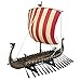 Design Toscano Drekar The Viking Longship Collectible Museum Replica Statue, 13 Inch, Full Color