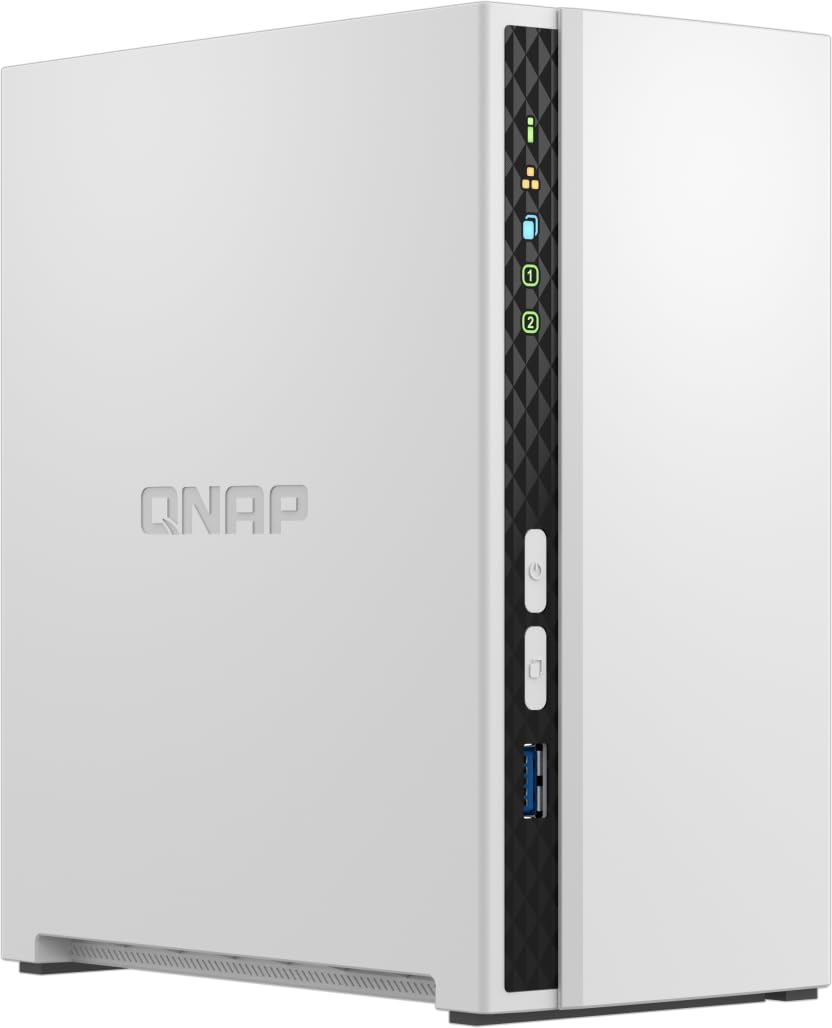 QNAP TS-233-US 2 Bay Affordable Desktop NAS with ARM Cortex-A55 Quad-core Processor and 2 GB DDR4 RAM (Diskless)-image-6