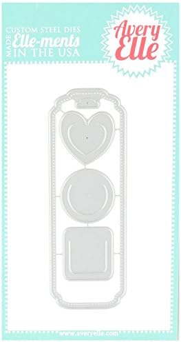 Avery Elle D0403 Elle-Ments Bookmark Dies