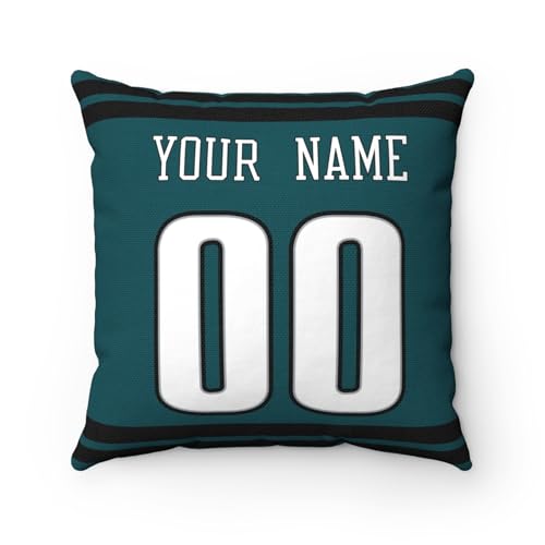 Image of ANTKING Philadelphia Throw Pillow Custom Any Name and Number Personalized Gift for Men Women Boys