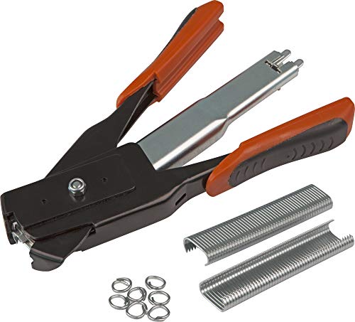 Windhager Zaunringzange für C-Drahtringe, Zaunzange, Zange zum Verbinden...