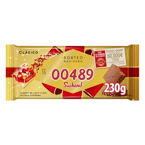 Suchard - Turrón de Chocolate Crujiente, 260 g