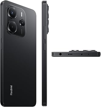 XIAOMI Redmi Note 14 Smartphone NFC Black 8GB + 256GB Processor Helio G99 5500mAh 33W (Charger Not Included)