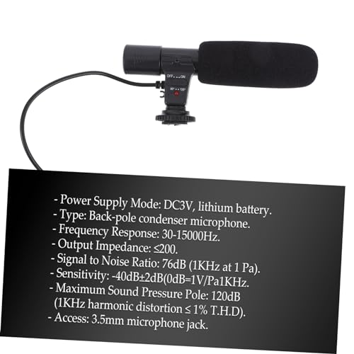 Micrófono para cámara DSLR y grabación de vídeos de nivel profesional 5