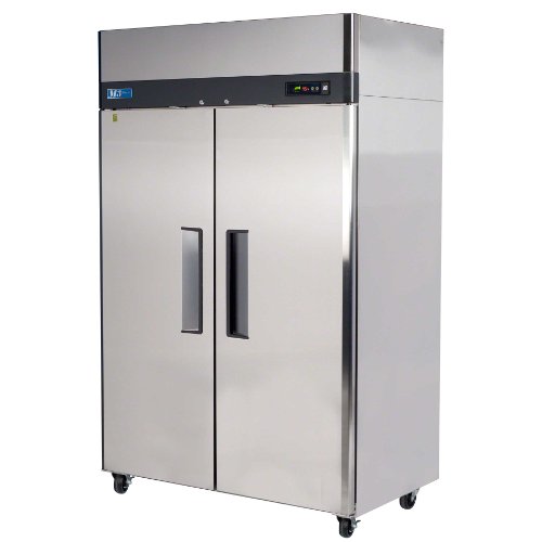 Turbo Air M3R47-2 Solid Door Reach-in Refrigerator