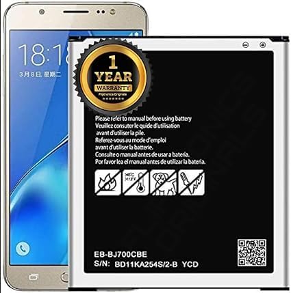 Image of EB-BJ700CBN Battery for Samsung Galaxy On7 Pro /SM-G600FY / Galaxy J7 Nxt /SM-J701F /DS Battery with 1 Year Warranty**** (Z17)
