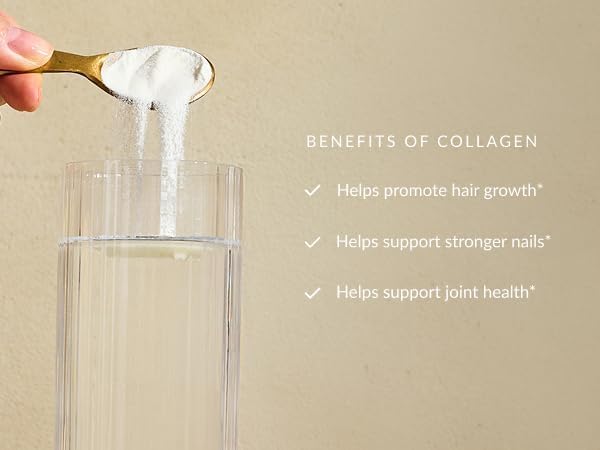 Beam Collagen Powder, Collagen for Women, Collagen with Hyaluronic Acid, Collagen Peptides Type 1 and 3, with Biotin, Grass Fed Bovine, Third-Party Tested, Best for Coffee, Vitamin C, 60 Servings - Image 6