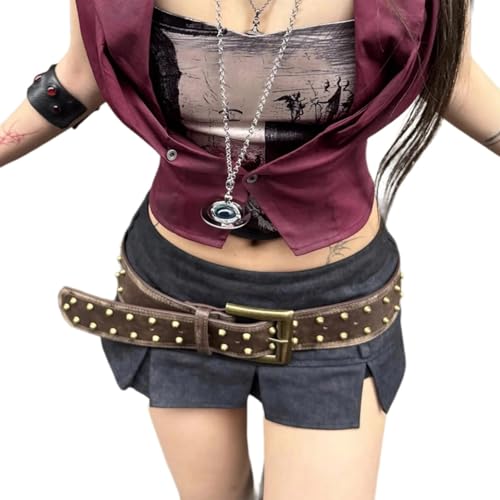 Trend Waist Belt Buckle Punk Wide Chain Costume Belt For Wrap Dress Suit Skirt Jeans Jewelry Trendy Waist