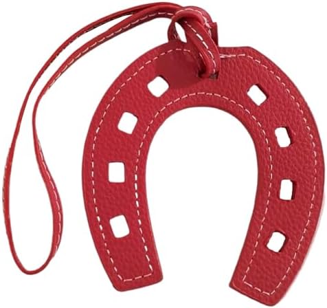 GGOOB Cute Keychain Y2k Accessories Vegan Leather Bag Charms for Handbag Hanging Ornament Aesthetic 2024 Trendy