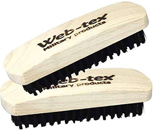 Manico in legno con setole in nylon