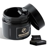 unillea Leder Reparatur Set Schwarz, Flüssigleder Lederfarbe, Lederpflege Für Glattleder, Ledercreme Für Sofa Autositz Motorradjacke, Kratzer Reparatur, Flüssigleder Schwarz, Kunstleder Reparatur Set