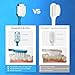 Oralphi Extra Soft Toothbrush for Sensitive Gums, Wide Head Soft Bristle Toothbrush with 10000 Flossing Micro Nano Bristles for Adults, Pregnant Women, Elderly, Braces(6 Colors Set)