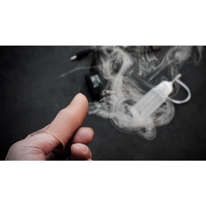 MINI SMALLEST Thumb Smoke Magic Tricks Street Close up Magia Accessories Magie Gadget Gimmick Props Recharge