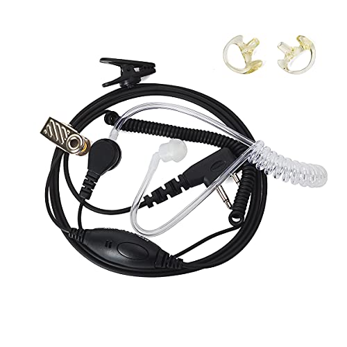 Micro Casque Pour Midland 2 Broches Type D - Compatible G5XT G6 G7 G8 G9 G12 M24 M48 M99
