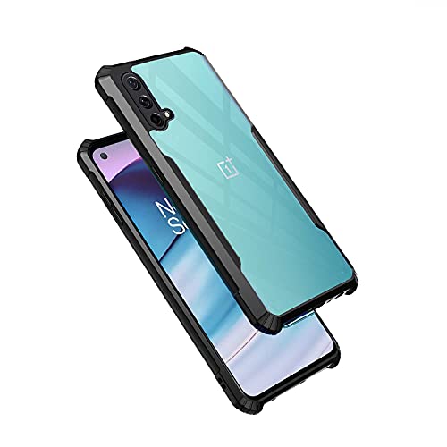 Image of Pikkme Back Cover for OnePlus Nord CE 5G (TPU, Plastic | Black)