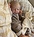 Anano Reborn Baby Dolls Silicone Full Body-18 in Realistic Baby Doll Girl, Full Silicone Babys Doll, Lifelike Newborn Babies, Real Life Reborn Dolls Posable with Accessories