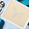 Balacoo Adjustable White Plastic Embroidery Frame Hoop 24x29cm for Cross Stitch Sewing DIY Craft Supplies with Handheld Clamp for Home Needlework #4