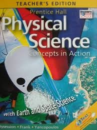 Hardcover Physical Science; Concepts in Action w/Earth and Space Science (Teacher's Edition) Book
