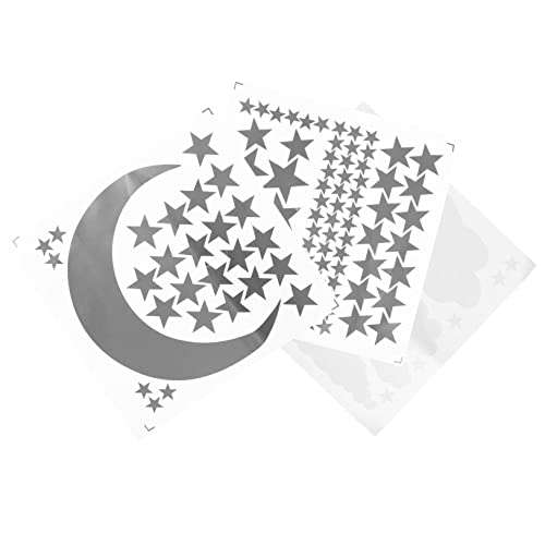 LIFKOME 3 Hojas Pegatinas para Pared de Vinilo Adhesivo Fluorescente para Decoración Infantil para Guarderías y Habitaciones