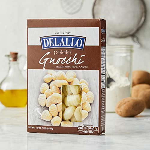 Delallo Traditional Italian Potato Gnocchi, 1Lb #TOP6