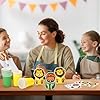 SiliFine 30 Set Daniel and The Lion's Den Craft Kit DIY Sunday School Christian Faith Paper Cup Craft Religious Party Decorations Catholic Bible DIY Gifts for VBS Classroom Home Activities #4