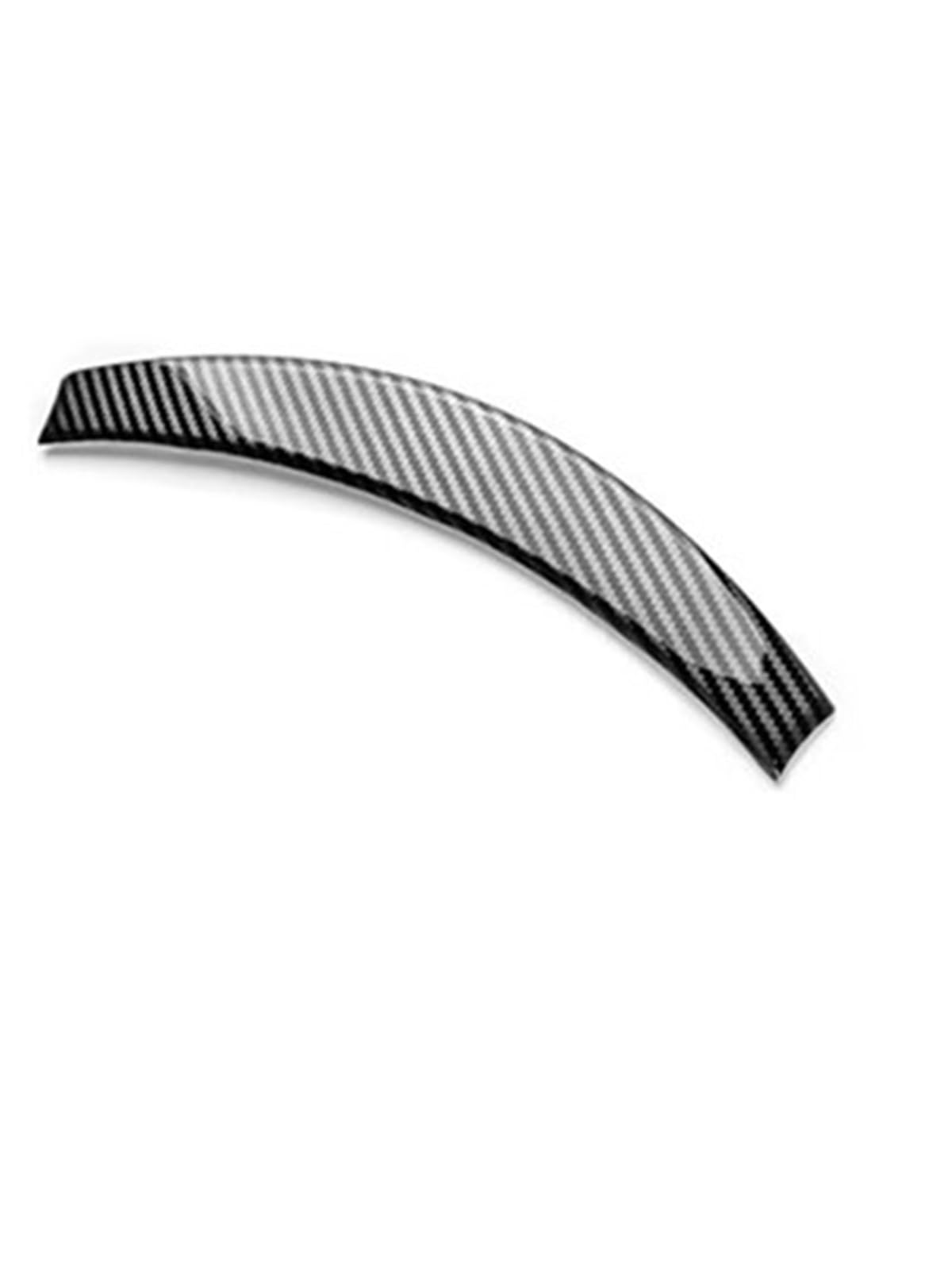 Decorative Stickers Compatible with Tesla for Model 3 for Highland for Model Y for Juniper Carbon Fiber Textured Cover for Car Steering Wheel Frame(Wheel Top)