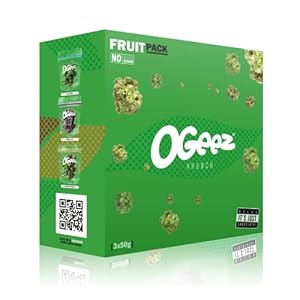 OGeez Krunch Chocolate – Fruitpack 3 x 50g (Coco Bud, Purple Pot, Sunrise Dream)…