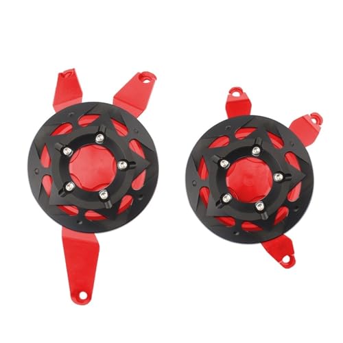 Protection moteur pour Z900 rouge idéal pour les sorties moto de 2017 à 2021