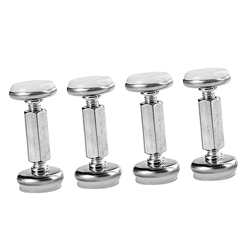 Cabilock 12 Peças Fixador de cabeceira estabilizador anti-colisão estrutura de cama com rosca batent