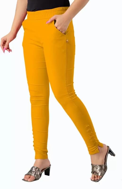 Image of Women's Stylish & Comfortable Jeggings | Stretchable High-Waist Pants BZFW Potali