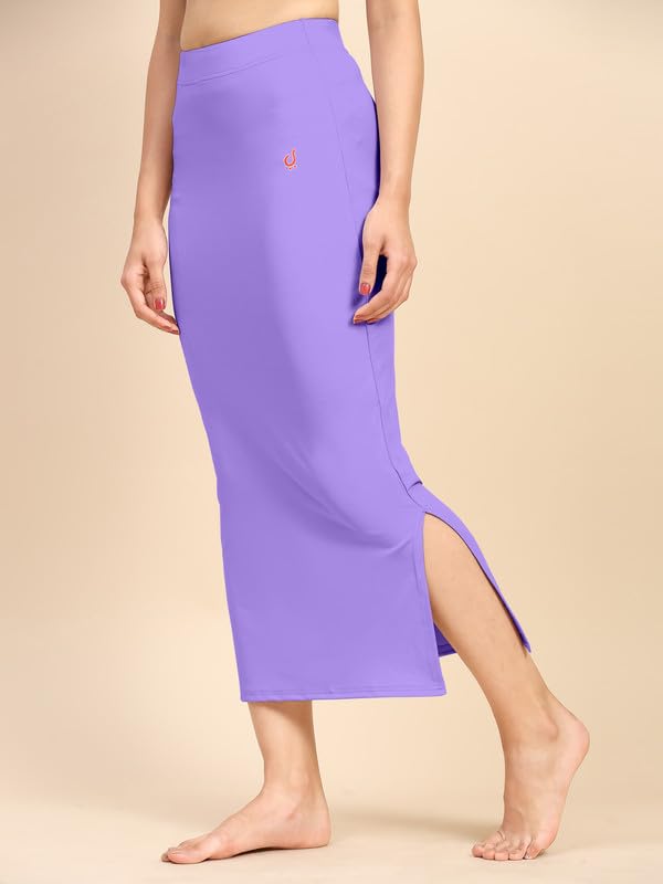 Image of TRENDMALLS Women's Polyester Spandex Stretchable Straight Saree Shapewear Petticoat for Women, Cotton Blended, Skirts for Women, Saree Shaper