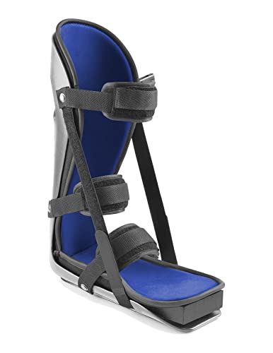 Braceon Adjustable Night Splint - Plantar Fasciitis, Achilles Tendon, Heel Spur, And Foot Pain Relief Stretching Boot For Men And Women, Gray, Small #TOP5