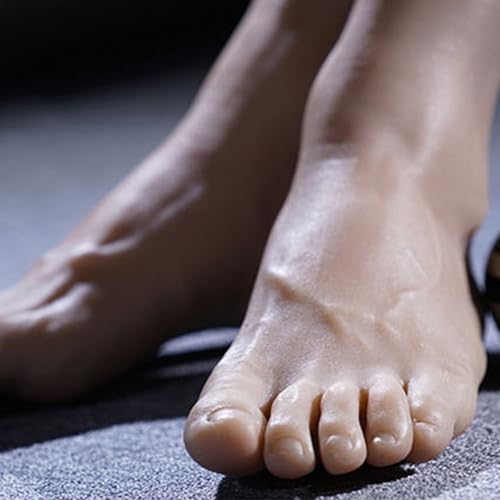 Prototipo de pie tamaño 44 con textura TPE para modelo de anatomía y exposición de zapatos 6